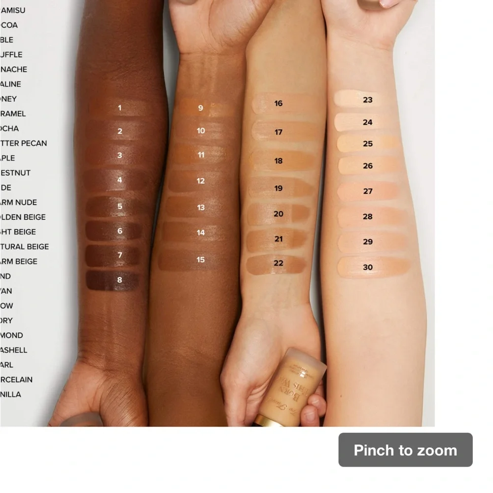 Too Faced  • Oil Free Undetectable Medium-to-Full Coverage Foundation (Pearl) - Picture 5 of 6